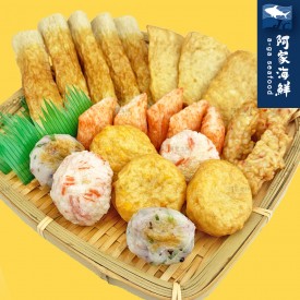 【阿家海鮮】日本進口綜合火鍋料 450g±5%/包